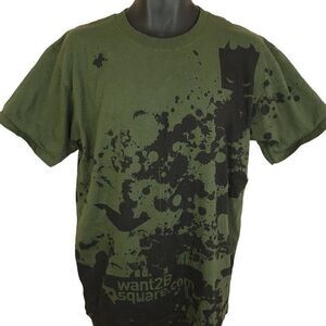 Want2BSquare T Shirt Vintage Y2K Scion xB Car Advertising Campaign All Over